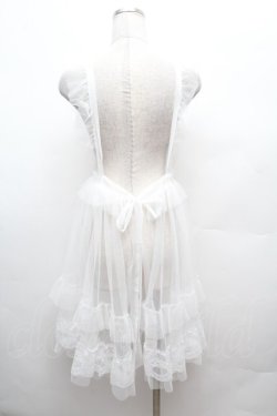 画像3: Virally / TT*HOSレースエプロン L 白 S-26-02-25-021-LO-OP-TE-ZS