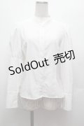 Kurumi Collaboration / KRデシンジゴスリブラウス M 白 S-26-02-25-022-LO-BL-TE-ZS