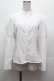 画像1: Kurumi Collaboration / KRデシンジゴスリブラウス M 白 S-26-02-25-022-LO-BL-TE-ZS (1)