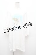 Candy Stripper / CANDY'S BUNNY BIGBIG Tシャツ  白 S-26-02-25-024-PU-TS-HR-ZS