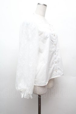 画像2: Lovely Tency / alsチョーカーレースブラウス  白 S-26-02-25-025-LO-BL-AS-ZS