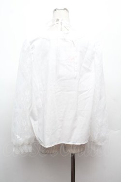 画像3: Lovely Tency / alsチョーカーレースブラウス  白 S-26-02-25-025-LO-BL-AS-ZS