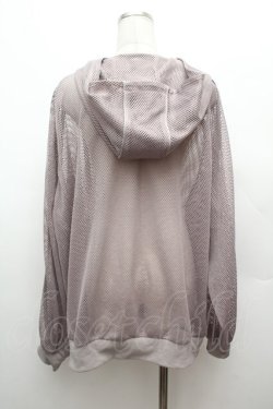 画像3: REFLEM / メッシュラインハイネックパーカー F グレー S-26-02-25-032-PU-TO-TE-ZS