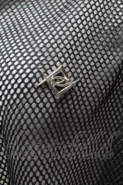 画像4: REFLEM / メッシュラインハイネックパーカー F 黒 S-26-02-25-033-PU-TO-TE-ZS