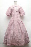 PINK HOUSE / ローンフリルワンピース  ラベンダー S-26-02-26-025-LO-OP-AS-ZS