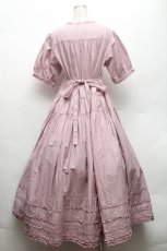画像2: PINK HOUSE / ローンフリルワンピース  ラベンダー S-26-02-26-025-LO-OP-AS-ZS (2)