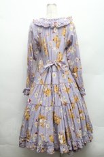 画像2: PINK HOUSE / ひな菊ロンドプリントミディ丈ワンピース  ラベンダー S-26-02-26-028-LO-OP-SA-ZS (2)