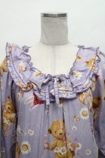 画像3: PINK HOUSE / ひな菊ロンドプリントミディ丈ワンピース  ラベンダー S-26-02-26-028-LO-OP-SA-ZS (3)