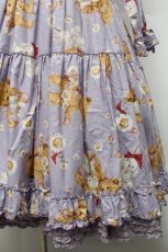 画像4: PINK HOUSE / ひな菊ロンドプリントミディ丈ワンピース  ラベンダー S-26-02-26-028-LO-OP-SA-ZS (4)