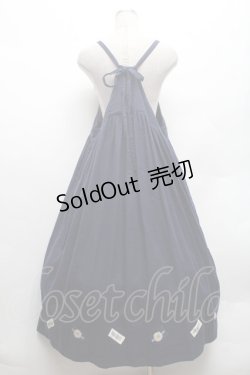 画像2: PINK HOUSE / 裾ワッペンワンピース  青 S-26-02-26-030-LO-OP-AS-ZS