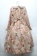 画像2: PINK HOUSE / オーナメントローズプリントミディワンピース  ベージュ S-26-02-26-008-LO-OP-SZ-ZS (2)