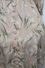 画像4: INGEBORG / 鈴蘭プリントセーラーワンピース  アイボリー S-26-02-26-010-LO-OP-SA-ZS (4)