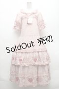 PINK HOUSE / 関西限定ハートパッチワークワンピース  ピンク S-26-02-26-014-LO-OP-AS-ZS