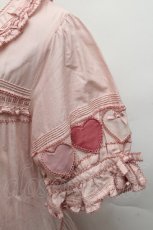 画像4: PINK HOUSE / 関西限定ハートパッチワークワンピース  ピンク S-26-02-26-014-LO-OP-AS-ZS (4)