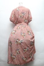 画像3: PINK HOUSE / ローズブーケプリントワンピース  ピンク S-26-02-26-016-LO-OP-AS-ZS (3)