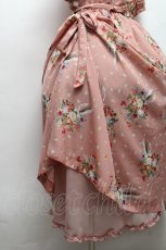 画像6: PINK HOUSE / ローズブーケプリントワンピース  ピンク S-26-02-26-016-LO-OP-AS-ZS (6)