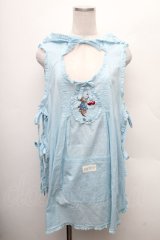 PINK HOUSE / PETER RABBIT TABLIER  サックス S-26-02-26-003-LO-TO-SA-ZS