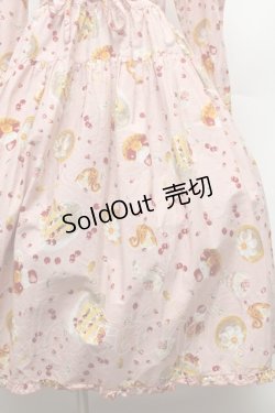 画像4: PINK HOUSE / ピンクハウスパーラープリントミディワンピース  ピンク S-26-02-26-017-LO-OP-SZ-ZS