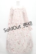 PINK HOUSE / オーナメントローズプリントミディワンピース  ピンク S-26-02-26-021-LO-OP-SZ-ZS
