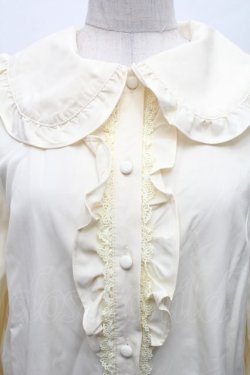 画像3: m petit by misako / AM マルエリフリルブラウス M オフ S-26-02-28-030-LO-BL-AS-ZS