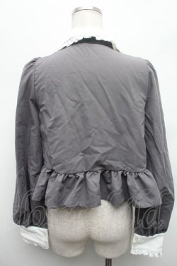 画像2: Cherirulu Chocola / MYリボンマルエリブラウス M グレー S-26-02-28-033-LO-BL-AS-ZS