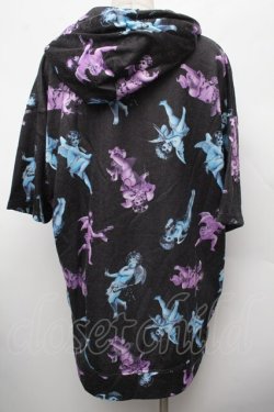 画像2: TRAVAS TOKYO / Mad cherubim H/S プルパーカー  黒 S-26-02-28-037-PU-JA-HR-ZS