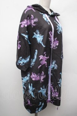 画像3: TRAVAS TOKYO / Mad cherubim H/S プルパーカー  黒 S-26-02-28-037-PU-JA-HR-ZS