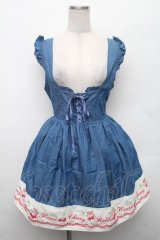 LIZ LISA / ダンガリーチェリージャンスカ  紺 S-26-02-28-040-LO-OP-AS-ZS