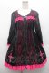 画像1: PUNK / レースワンピース  黒ｘピンク S-26-02-28-041-PU-OP-AS-ZS (1)