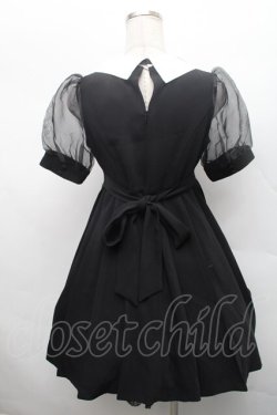 画像2: EATME / オープンカラーワンピース S 黒 S-26-02-28-042-LO-OP-AS-ZS