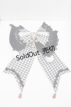 画像13: 中国ロリータ / 裾レースシャーリングジャンパースカートセット  黒ｘ白ｘキナリ S-26-02-28-044-LO-BL-HR-ZS