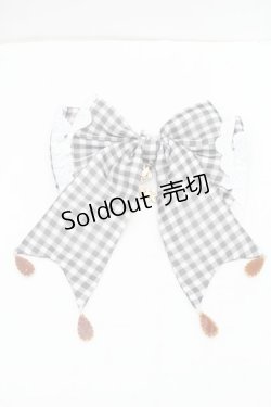 画像16: 中国ロリータ / 裾レースシャーリングジャンパースカートセット  黒ｘ白ｘキナリ S-26-02-28-044-LO-BL-HR-ZS