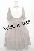 m petit by misako / ナシジムジキリカエワンピース L ブラウン S-26-02-28-045-LO-OP-AS-ZS