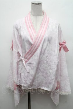 画像5: 中国ロリータ / うさぎプリントジャンパースカートセット  ピンク S-26-02-28-047-LO-OP-HR-ZS