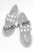 Lovely Tency / 眞白ありす/TT*MAベルトシューズ LL 黒 S-26-02-28-005-LO-SH-TE-ZS