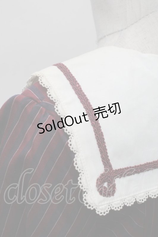 画像4: Angelic Pretty / Universityワンピース  赤 S-26-02-28-050-AP-OP-AS-ZS (4)