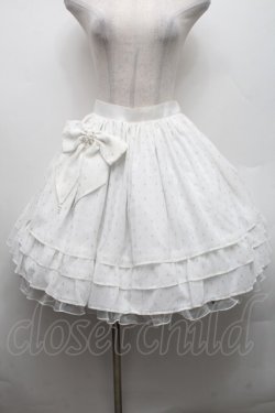 画像1: Angelic Pretty / Moon Dropスカート  白 S-26-02-28-052-AP-SK-HR-ZS