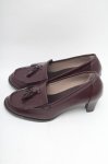画像2: Kurumi Collaboration / ローファーパンプス LL ワイン S-26-02-28-006-LO-SH-AS-ZS (2)
