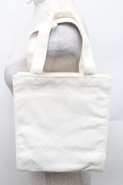 画像2: Shirley Temple / ストロベリーベアトートバッグ  白 S-26-02-28-012-ET-TO-HR-ZS