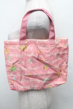 画像2: Shirley Temple / おもちゃプリントレッスンバッグ  ピンク S-26-02-28-014-ET-ZA-HR-ZS