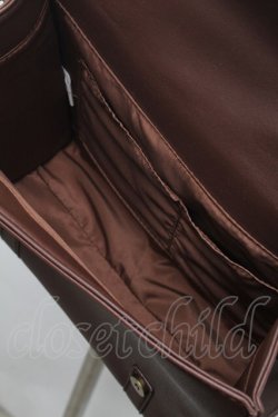 画像4: Kurumi Collaboration / マリンアカデミアサッチェルバッグ  ブラウン S-26-02-28-015-LO-BG-AS-ZS