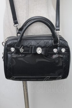 画像1: Alice Mashiro / 眞白ありす/推し活ショルダーバッグ  黒 S-26-02-28-016-LO-BG-TE-ZS