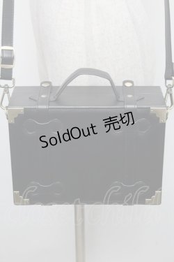 画像2: Kurumi Collaboration / グレイスフル ミニトランク  黒 S-26-02-28-018-LO-BG-TE-ZS