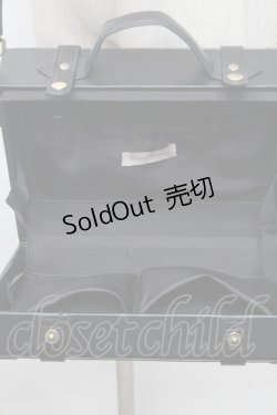 画像4: Kurumi Collaboration / グレイスフル ミニトランク  黒 S-26-02-28-018-LO-BG-TE-ZS