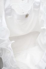 画像3: Lovely Tency / 眞白ありすコラボ/TT*MA*フリルトートBAG  淡白 S-26-02-28-020-LO-BG-TE-ZS (3)