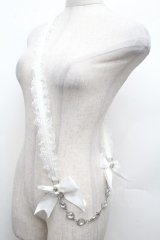 Lovely Tency / 眞白ありすコラボ/ショルダーストラップ  オフ白 S-26-02-28-023-LO-ZA-TE-ZS