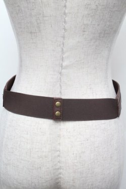 画像2: Kurumi Collaboration / マリンアカデミアベルト  ブラウン S-26-02-28-024-LO-ZA-AS-ZS