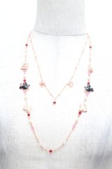 axes femme / ミッキー＆ミニーネックレス  ピンクゴールド S-26-02-28-025-AX-OP-HR-ZS