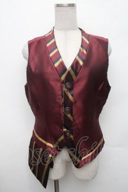 画像1: Jane Marple Dans Le Salon / レジメンセットアップ  ワイン S-26-02-28-027-JM-OP-AS-ZS