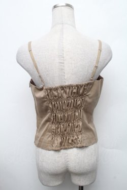 画像2: Jane Marple Dans Le Salon / ビスチェ  ベージュ S-26-02-28-028-JM-TO-AS-ZS